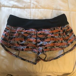 Lululemon speed up shorts